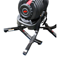 Load image into Gallery viewer, Bowflex SelectTech 552 Dumbbells and Stand with Media Rack-Sports, Fitness &amp; Recreation-Liquidation Nation
