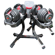 Load image into Gallery viewer, Bowflex SelectTech 552 Dumbbells and Stand with Media Rack
