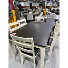 Load image into Gallery viewer, Brassex Contemporary 7-Piece Casual Dining Set - Espresso/White Oak-Liquidation

