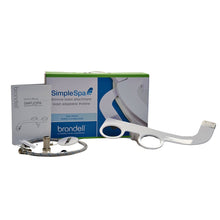 Load image into Gallery viewer, Brondell SimpleSpa Thinline Bidet Attachment with Dual Nozzles - White
