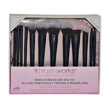 Load image into Gallery viewer, Brushworks Makeup Brush &amp; Bag Set
