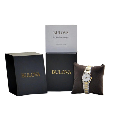 Bulova 98L323 Women's Two Tone Stainless Steel Quartz Watch