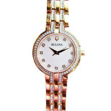 Load image into Gallery viewer, Bulova Classic Women&#39;s Accent Rose Watch
