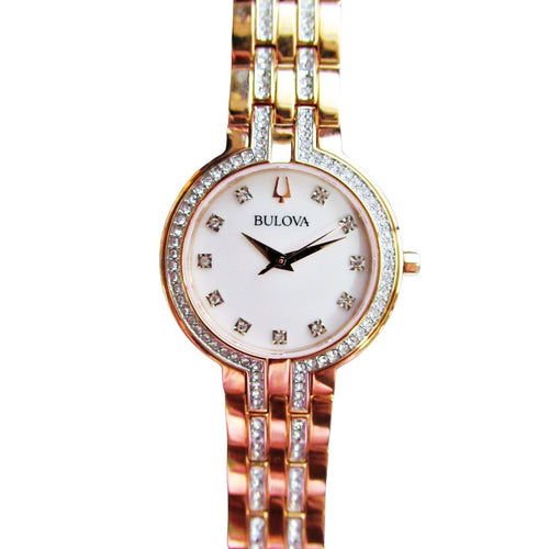 Bulova Classic Women's Accent Rose Watch