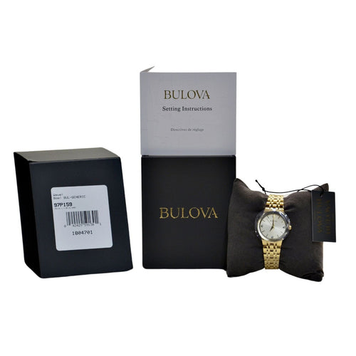 Bulova Ladies 97P159 Modern Gold-Tone Watch
