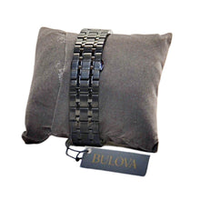 Load image into Gallery viewer, Bulova Men&#39;s 98B404 Ion-Plated Chronograph Watch - Black
