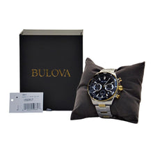 Load image into Gallery viewer, Bulova Men&#39;s 98B414 Classic Chronograph Black Dial Watch
