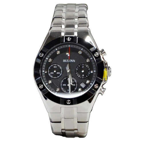 Bulova Men's 98D170 Chronograph Stainless Steel Watch