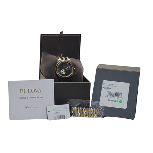 Bulova Men's Automatic Stainless Steel Two-Tone 98A168 Watch