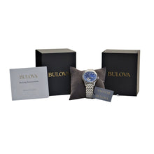 Load image into Gallery viewer, Bulova Men&#39;s Classic 96A189 Blue Dial Watch
