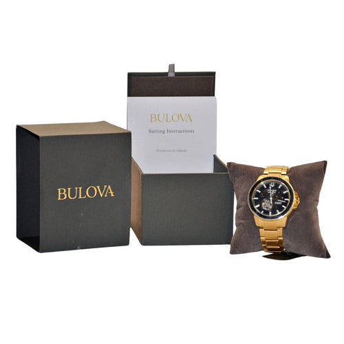 Bulova Men's Marine Star Watch 97A174 Gold-tone