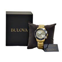 Load image into Gallery viewer, Bulova Men&#39;s Sport 98A315 Watch Gold/Black
