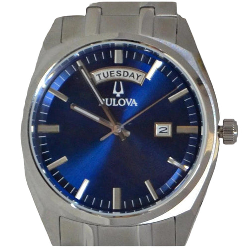 Bulova Men's Surveyor Blue Dial Watch Model 96C125