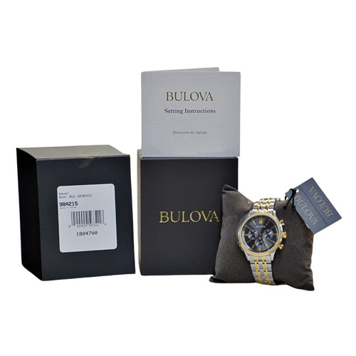 Bulova Men's Two-Tone Bracelet Watch-98A215