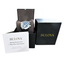 Load image into Gallery viewer, Bulova Sutton Blue Dial Men’s Watch 96B420
