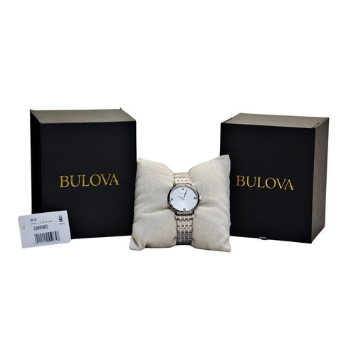 Bulova Women's 96P183 Classic Slim Case Dress Watch