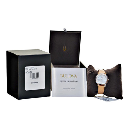 Bulova Women's 97L146 Watch Rose Gold-Tone