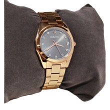 Load image into Gallery viewer, Bulova Women&#39;s Classic Surveyor Rose Gold Tone Watch 97P156
