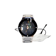 Load image into Gallery viewer, Bulova Women&#39;s Futuro Millennia Diamond-Accent Bracelet Watch 96R231 Silver-tone
