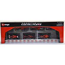 Load image into Gallery viewer, Burago Formula 1 Ferrari - 1:43 Die Cast 6 pack-Liquidation Store

