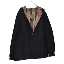 Load image into Gallery viewer, Burberry Reversible Hooded Jacket - Check-print/Black - XXL
