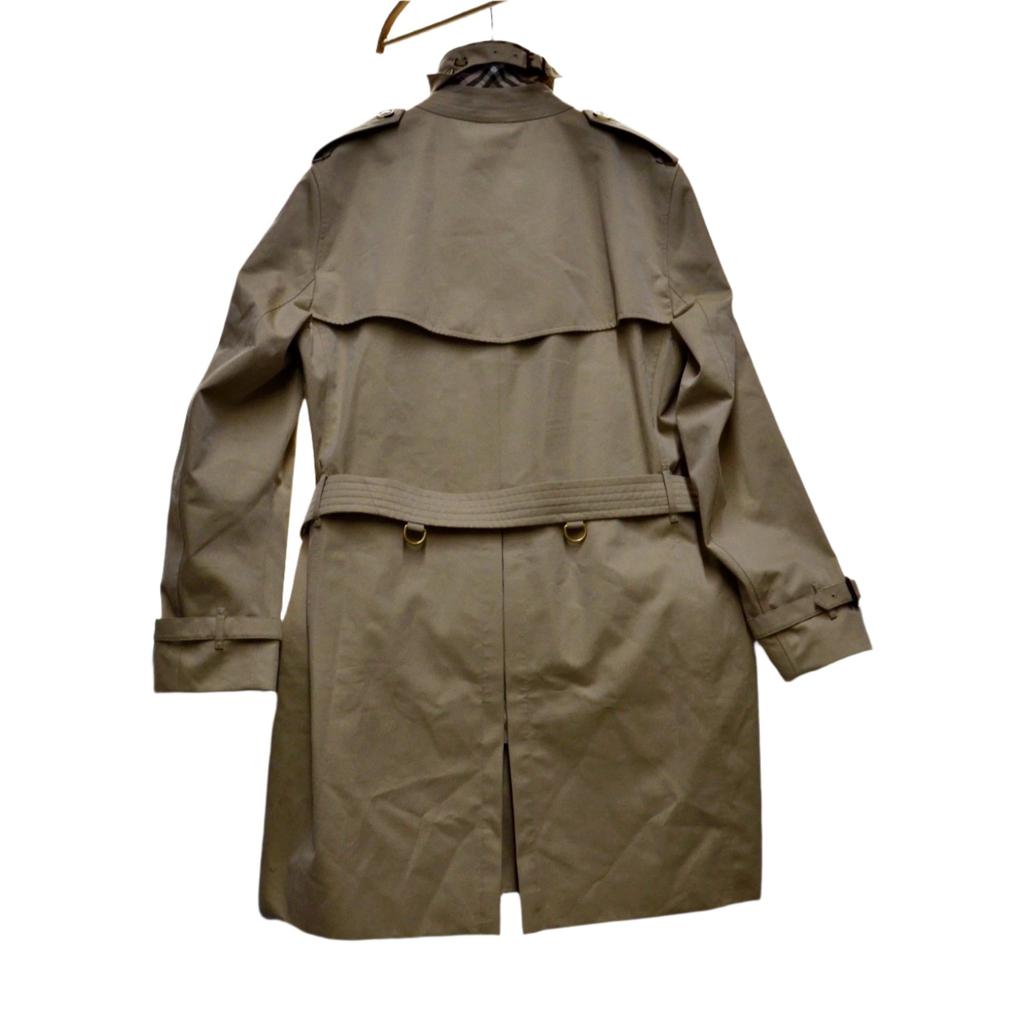 Burberry The Kensington Mens Trench Coat 52 UK sizing Medium