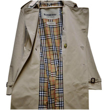 Load image into Gallery viewer, Burberry The Kensington Mens Trench Coat 52 UK sizing Medium-Liquidation
