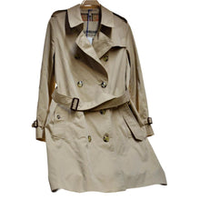 Load image into Gallery viewer, Burberry The Kensington Women&#39;s Trench Coat Size 10 (12 UK) Honey
