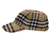 Load image into Gallery viewer, Burberry Unisex Archive-Beige Check Baseball-Style Cap - L

