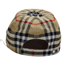 Load image into Gallery viewer, Burberry Unisex Archive-Beige Check Baseball-Style Cap - M
