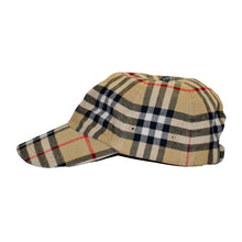 Load image into Gallery viewer, Burberry Unisex Archive-Beige Check Baseball-Style Cap - XS
