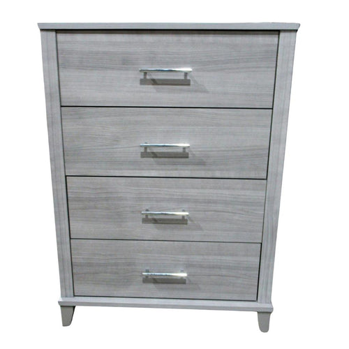 Bush Furniture Somerset Chest of Drawers Platinum Gray