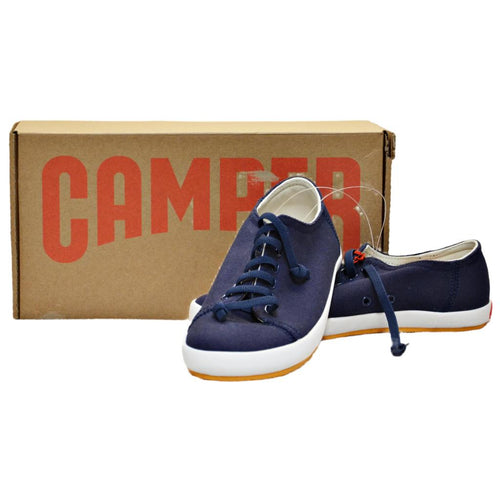 Camper Men's Peu Rambla Vulcan Shoe - Blue US 9.5
