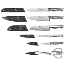 Load image into Gallery viewer, Cangshan Sanford Series 65510 German Steel 6-Piece Knife Set with Sheaths
