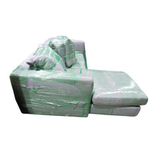 Load image into Gallery viewer, Carly Modern 2 Piece Fabric Sofa w/ Reversible Chaise Grey
