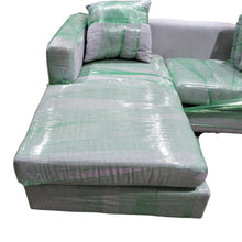 Load image into Gallery viewer, Carly Modern 2 Piece Fabric Sofa w/ Reversible Chaise Grey
