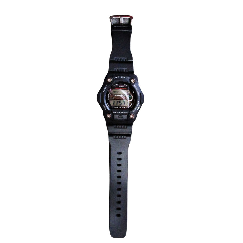 時計 CASIO G-SHOCK RAYSMAN Tough Solar Casio Men's G-Shock G-Rescue Solar Atomic Watch Black