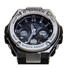 Load image into Gallery viewer, Casio Men&#39;s G-Shock Black &amp; Silver Case Watch GSTW310-1AWC-Watches-Liquidation Nation
