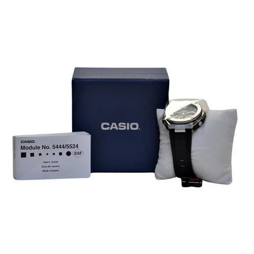 Casio Men's G-Shock Black and Silver Case Watch GSTW310-1AWC
