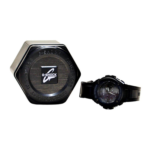 Casio Men's G-Shock GSTS100G-1B Resin Solar-Powered Watch Black
