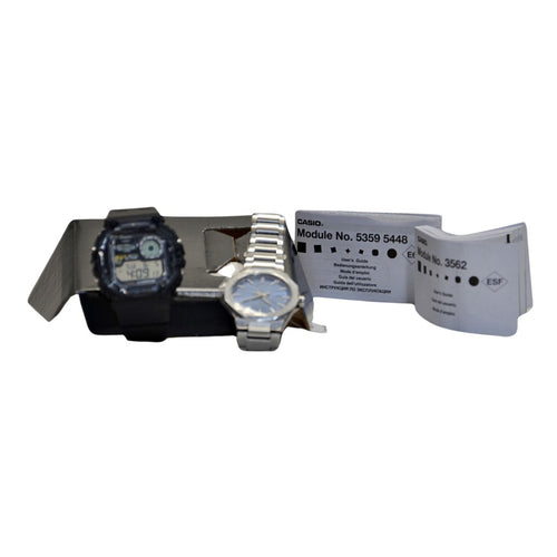 Casio Men’s Work and Play 2-Watch Bundle COSFD2024F