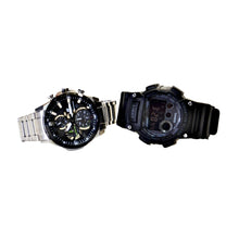 Load image into Gallery viewer, Casio Work and Play Men’s 2-watch Bundle EQS-940DB-1AVCR &amp; W-735H-1BVCF-Liquidation
