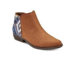Load image into Gallery viewer, Cat &amp; Jack Lillianna Aztec Print Detail Ankle Boots
