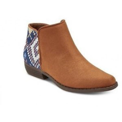 Cat & Jack Lillianna Aztec Print Detail Ankle Boots