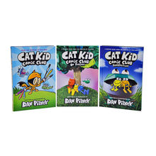 Load image into Gallery viewer, Cat Kid Comic Club Collection Set of 3 Books
