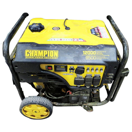 Champion 9500W/12,000W Portable Generator with Electric Start