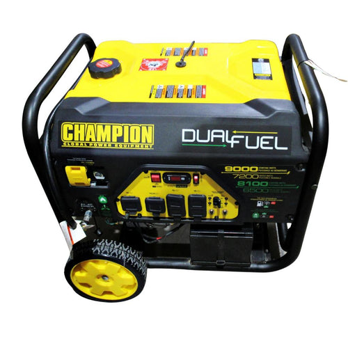 Champion Dual Fuel Generator 9000/7200 8100/6500