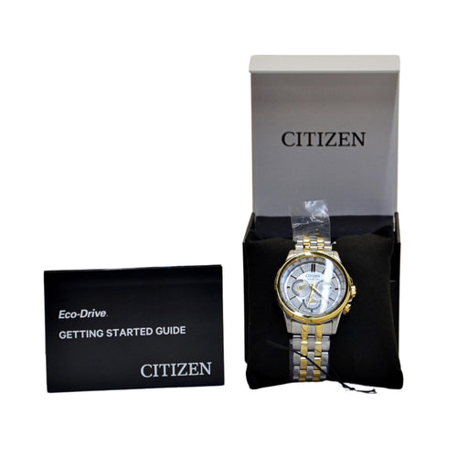 Citizen Classic Men’s Stainless Steel Yellow Gold-Tone Eco-Drive Watch