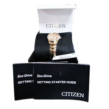 Load image into Gallery viewer, Citizen Eco-Drive Rose Gold Stainless Steel Women Watch FE1253-80X-Liquidation Store
