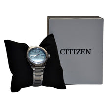 Load image into Gallery viewer, Citizen Ladies Eco-Drive FE6170-88L Crystal Silver-Tone Bracelet Watch

